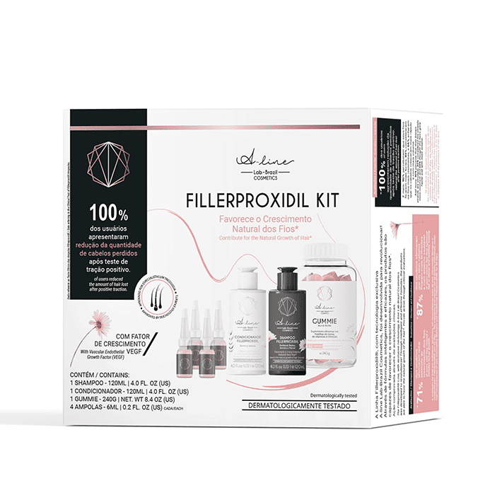 FILLERPROXIDIL kit- hair growth kit, Anti-Hair Loss Set, hair growth  process, Deeply cleans the scalp, Reduce the oiliness of the scalp - EHS